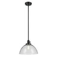 thumbnail image 1 of 43912BK Kichler Lighting Avery - 1 Light Pendant-11 Inches Tall and 14 Inches Wide-Black Finish, 1 of 6