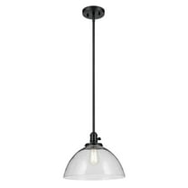 43912BK Kichler Lighting Avery - 1 Light Pendant-11 Inches Tall and 14 Inches Wide-Black Finish