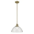 thumbnail image 1 of 43912NBR Kichler Lighting Avery - 1 Light Pendant-11 Inches Tall and 14 Inches Wide-Natural Brass Finish, 1 of 4