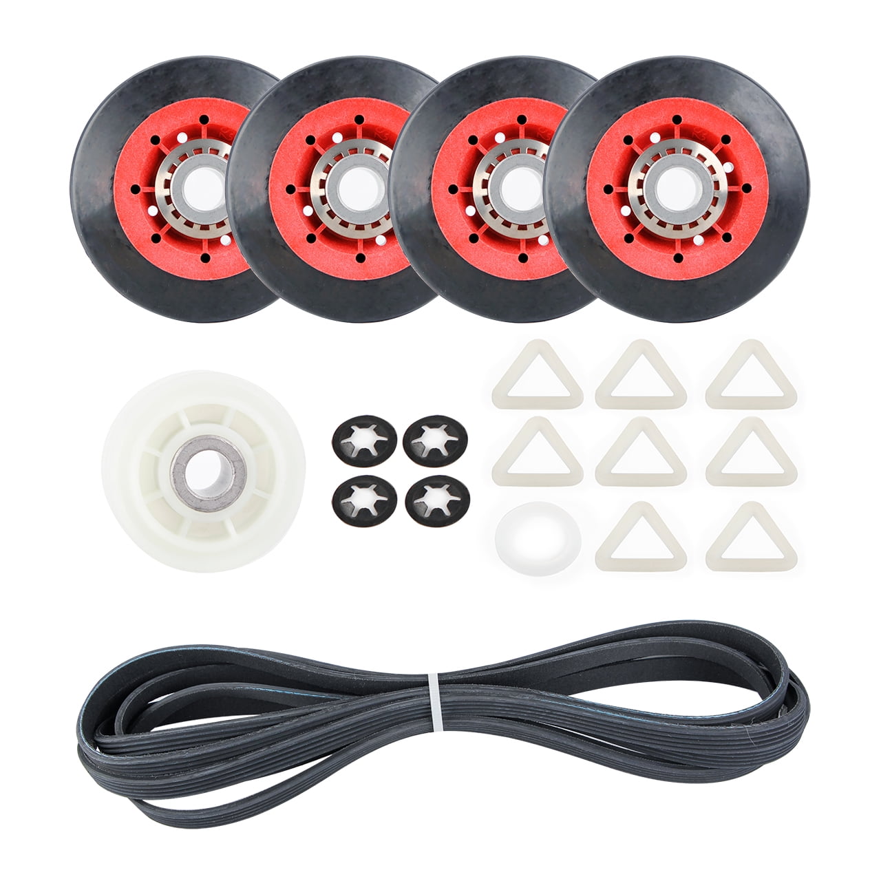 4392067 Dryer Repair Kit 4 Rollers Pulley 88