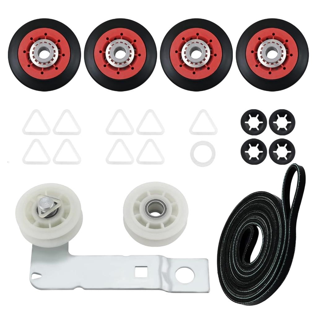 4392067 Dryer Repair with W10837240 Idler Pulley and Drum Belt for Easy Installation