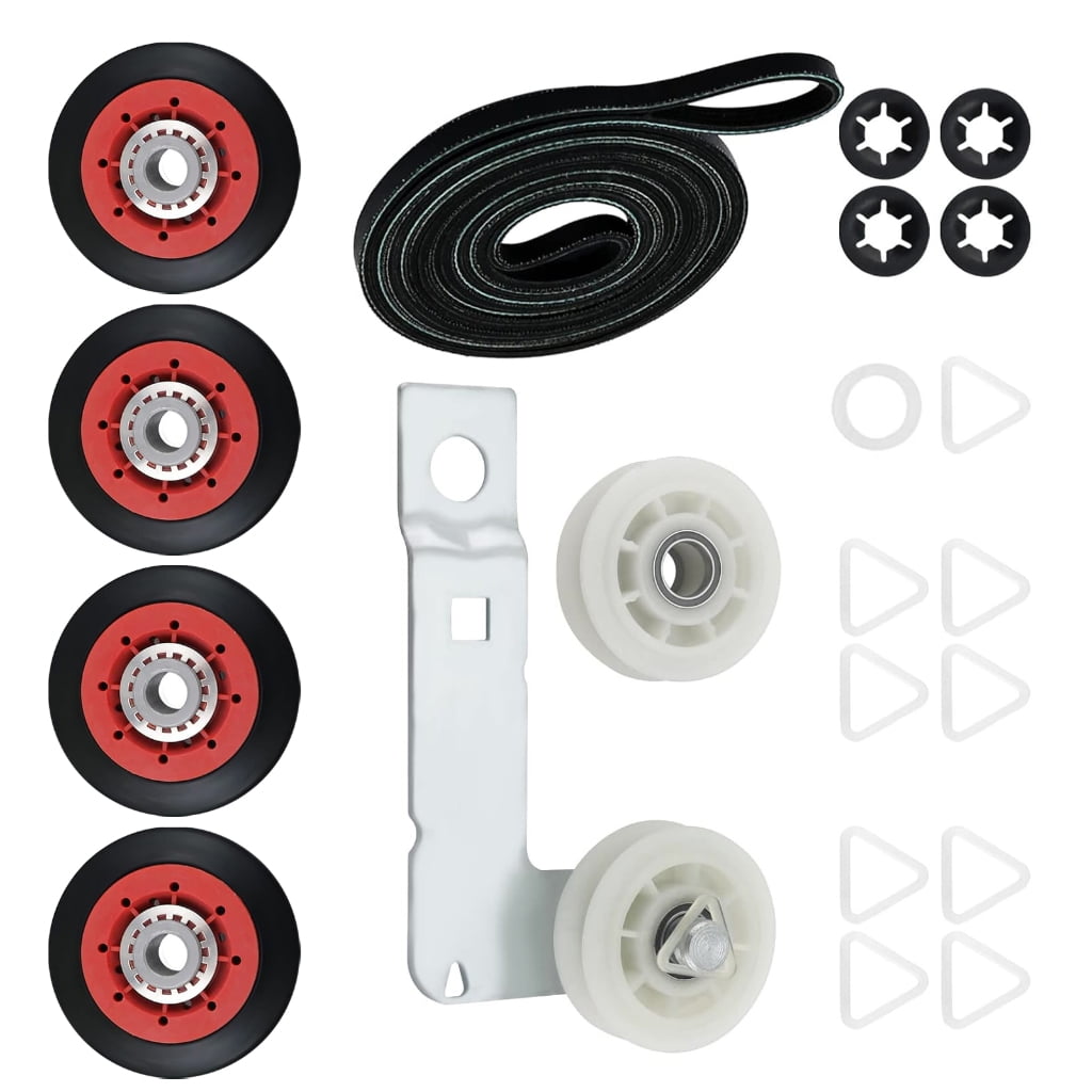 4392067 W10837240 Drum Belt and Idler Pulley Replacement Dryer Repair Parts for Effective Problem Resolution Enduring