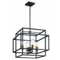 thumbnail image 1 of Kichler 43984BK Taubert 18" 4-Light Pendant in Black, 1 of 6