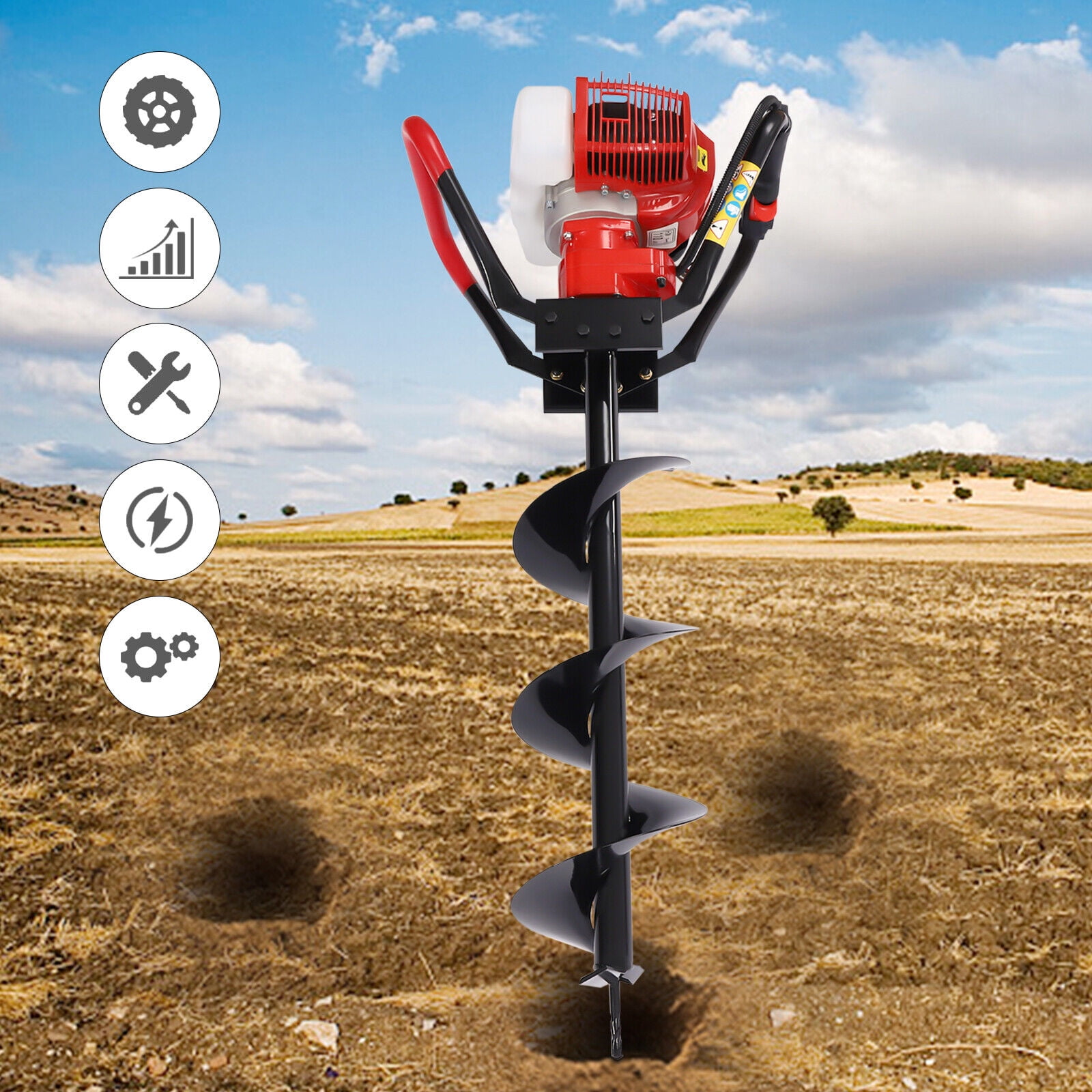 Hand held post auger deals