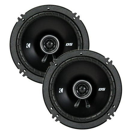 43DSC6504 KICKER 6.5-Inch (160-165mm) Coaxial Speakers, 4-Ohm