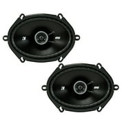 43DSC6804 KICKER 6x8-Inch (160x200mm) Coaxial Speakers, 4-Ohm
