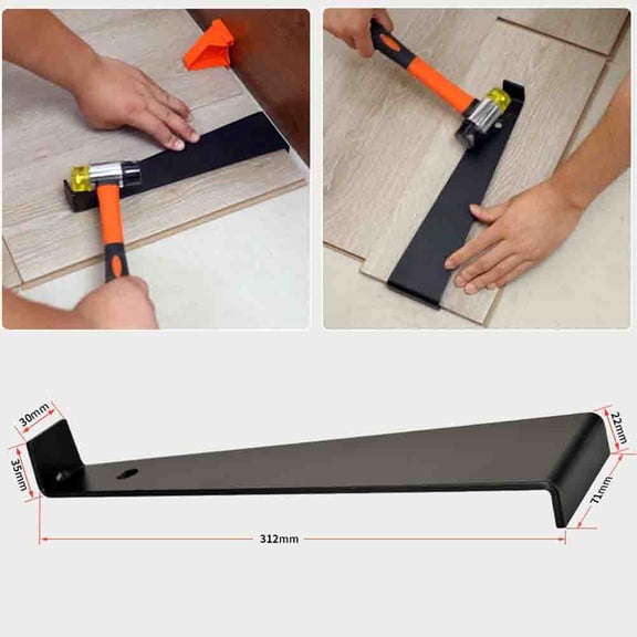 43Pcs Flooring Installation Tools Set Wood Flooring Installation Kit With Hammer Fangkenuo