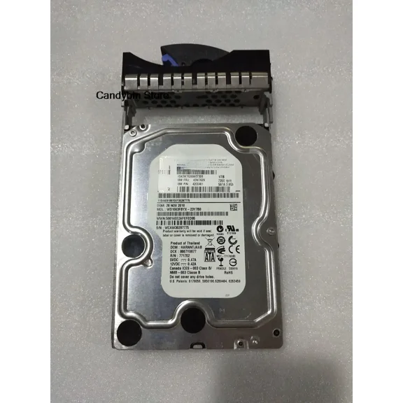 43W7633 42C0498 42D0041 1T SATA-SAS 7.2K DS3400 DS3300