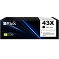 thumbnail image 1 of 43X Toner Cartridges Compatible for HP43X C8543X for LaserJet Laser 9000 9040 9050 Series, LaserJet 9000 9040 9050 MFP Series Printer(1-Pack Black ), 1 of 6