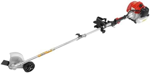 43cc Gas Weed Wacker, 2-Stroke String Trimmer/Edger Single Cylinder Air Cooled Engine with Heavy Duty Straight Shaft Lawn Mower Strings for Home Lawn Orchard Tea Garden Mowing$$Garden & Patio