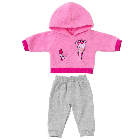43cm Doll Pants Doll Clothes Set Hoodie Pants Outfit for 14-18 Inch Fashion Dolls Polyester Mix Match Wardrobe Dress Up Doll Winter Costume