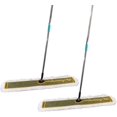 thumbnail image 1 of 43inch Industrial Commercial Dust Mop 2 Sets // Heavy Duty Dust Mop // 63inch Length Stainless Steel Handle //Easily Clean Large Area Factory,Shopping Mall,Garage, 1 of 6