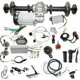 thumbnail image 1 of 43inch Rear Axle Kit with 60V 2500W Brushless DC Motor Differential Controller for DIY Project Electric Vehicle ATV Quad Buggy Mini Bike Trike Racing Golf Cart Go Kart Trailer 6000RPM, 400Nm, 1 of 9