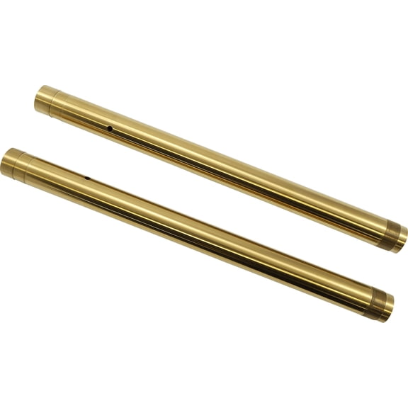 43mm Gold Inverted Fork Tubes, Stock