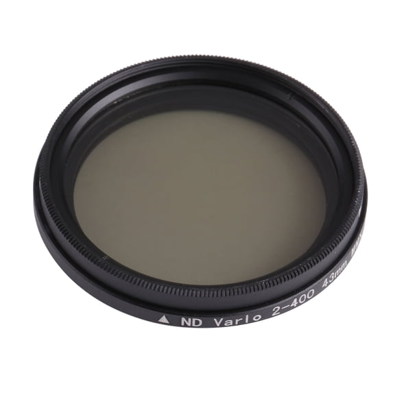 43mm ND Fader Neutral Density Adjustable Variable Filter, ND2 to ND400 Filter 43mm