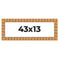 thumbnail image 1 of 43x13 Frame Beige Real Wood Picture Frame Width 3 inches | Interior Frame Depth 0.5 inches |, 1 of 8