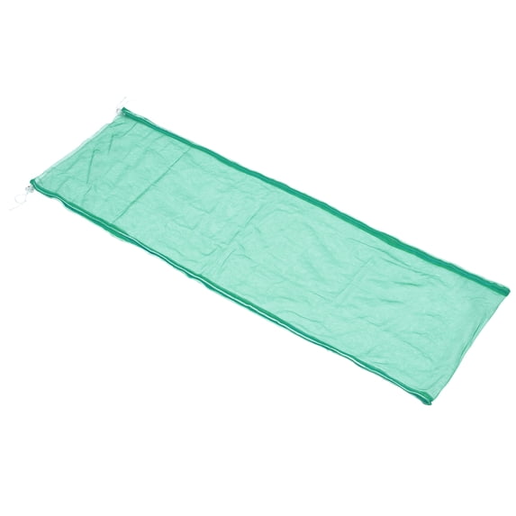 43x15" Adjustable Birdcage Net Cover Feather Catcher Guard Parrot Airy Skirt, Green