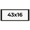 thumbnail image 1 of 43x16 Shadow Box Black Rustic Barnwood Display Frame  | 1.125 Inch Deep | 0.875 Inch Moulding Width, 1 of 4