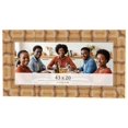 thumbnail image 1 of 43x20 Frame Beige Real Wood Picture Frame Width 3 inches | Interior Frame Depth 0.5 inches |, 1 of 8