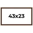 thumbnail image 1 of 43x23 Frame Gold Brown Plein Air Vintage Solid Wood Picture Frame | 1.75 Inches Moulding Width |, 1 of 8