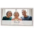 thumbnail image 1 of 43x23 Frame White Real Wood Picture Frame Width 0.75 inches | Interior Frame Depth 0.5 inches |, 1 of 8