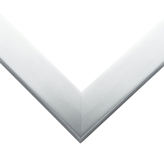 43x24 Frame Silver Real Wood Picture Frame Width 1.5 inches | Interior Frame Depth 0.5 inches |