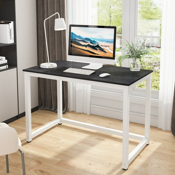 43x24x29 Inch Modern Simple Design Work Table Desk Wood Computer Desk PC Laptop Table Workstation Study For Home Gaming Office