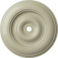 thumbnail image 1 of 44 1/2"OD x 4"ID x 4 "P Classic Ceiling Medallion (Fits Canopies up to 8 1/4"), Hand-Painted Clear Yellow, 1 of 6