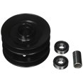 thumbnail image 1 of 44-103 W/BR[806] Small Engine Double Drive Pulley, Oregon replacement double drive pulley By Oregon, 1 of 1