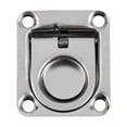 thumbnail image 1 of 44*38mm Boat Recessed Hatch Spring Loaded Pull Handle Marine Locker Flush Lifting Ring Pull Stainless Steel Deck Hatch Boat Part, 1 of 5
