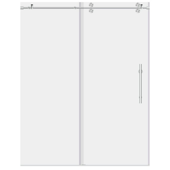 44-48 w x 79 h sliding shower door chrome ultra-d