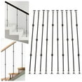 44.4in Single/Double Knuckle Iron Balusters Metal Spindles for Deck