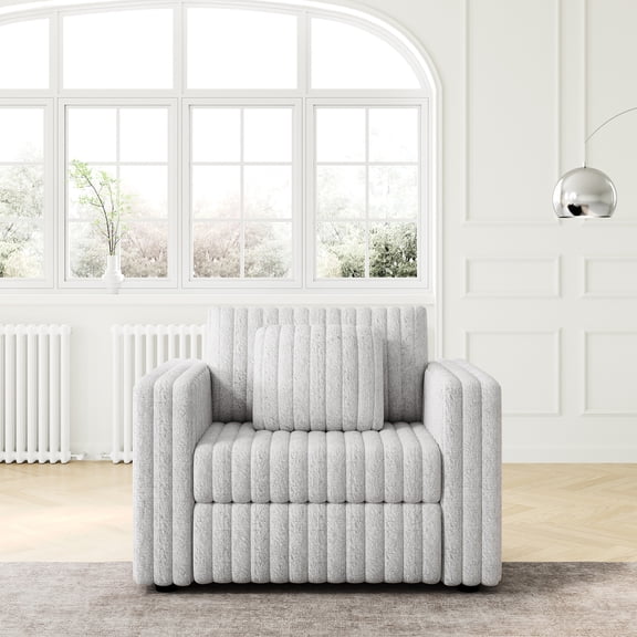 44.9" Contemporary Style, Metal Frame Sofa - Used as Storage and Bed - In Living Areas - Practical and Stylish