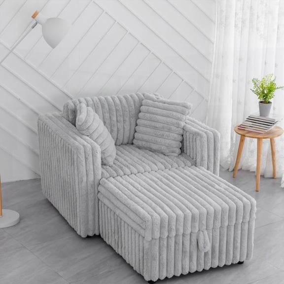 44.9" Soft Modular Sofa Single - Comfort & Stability, Solid Wood Frame!