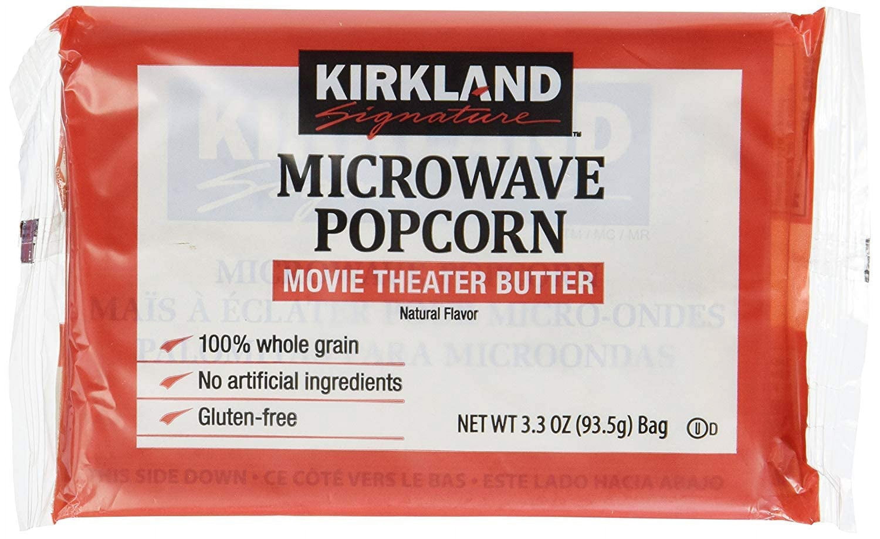 44 Bags Microwave Popcorn SE33&nbsp;"Movie Theater Butter from Kirkland Signature