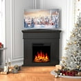 44" Electric Fireplace with Mantel Package Freestanding Fireplace