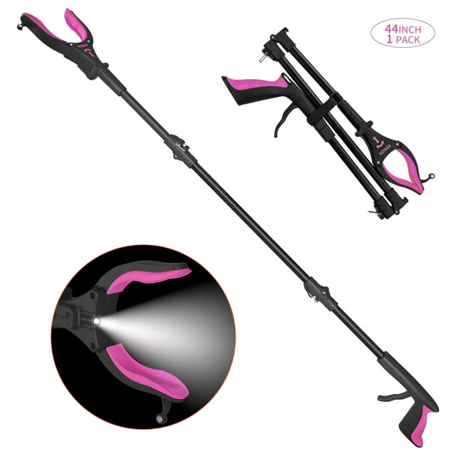 "Kekoy 44"" Foldable Grabber Reaching Tool, Extended Arm for Elderly