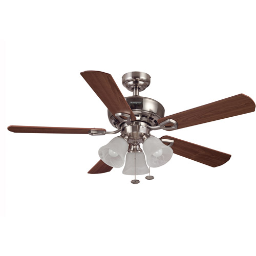 44" Honeywell Valiant Ceiling Fan, Brushed Nickel - image 1 of 4