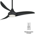 thumbnail image 1 of 44 Inch 3 Blade Ceiling Fan With Light Kit-Coal Finish-Coal Blade Color Minka Aire Fans F845-Cl, 1 of 4