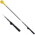 thumbnail image 1 of 44-Inch Golf Swing Trainer, Portable Indoor/Outdoor Warm-Up Stick for Balance, Flexibility & Power Training, 1 of 7