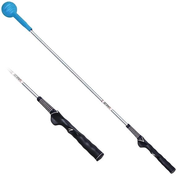 44-Inch Golf Swing Trainer, Portable Indoor/Outdoor Warm-Up Stick for Balance, Flexibility & Power Training
