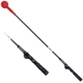 thumbnail image 1 of 44-Inch Golf Swing Trainer, Portable Indoor/Outdoor Warm-Up Stick for Balance, Flexibility & Power Training, 1 of 7