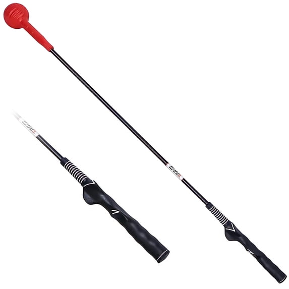 44-Inch Golf Swing Trainer, Portable Indoor/Outdoor Warm-Up Stick for Balance, Flexibility & Power Training