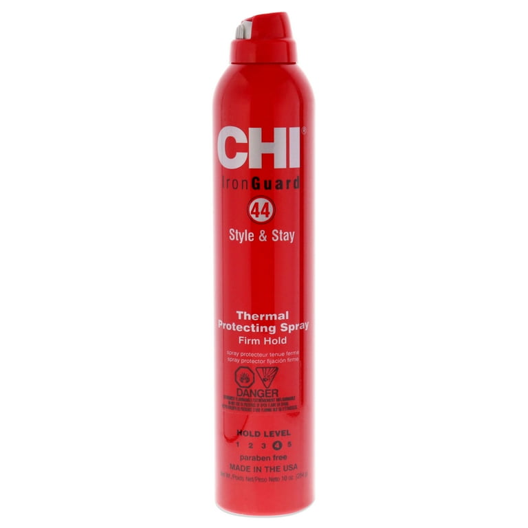 CHI 44 Iron Guard Thermal Protection Hair Spray Heat Protectant Silky Finish Flat Iron Protector for Unisex 10 oz Walmart