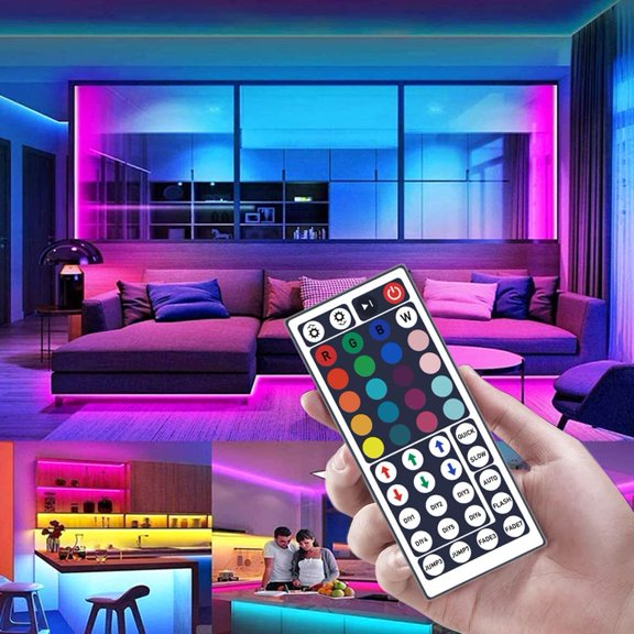 44 Key Wireless IR Remote Controller, Rectifier Control Box,DC 12V 3A Power Supply AdapterReplacement Control for SMD 5050 3528 2835 RGB LED Strip Lights