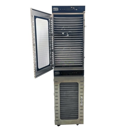 44 Layers Commercial Food Dehydrator Air-drying Machine with 24H Timer and Temperature Control 220V