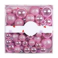 thumbnail image 1 of 44 PCS Shatterproof Christmas Tree Ornaments, 3/4/5cm Plastic Electroplated Colorful Balls, Holiday Decorations for Xmas Tree Home Party Decoration, 1 of 8