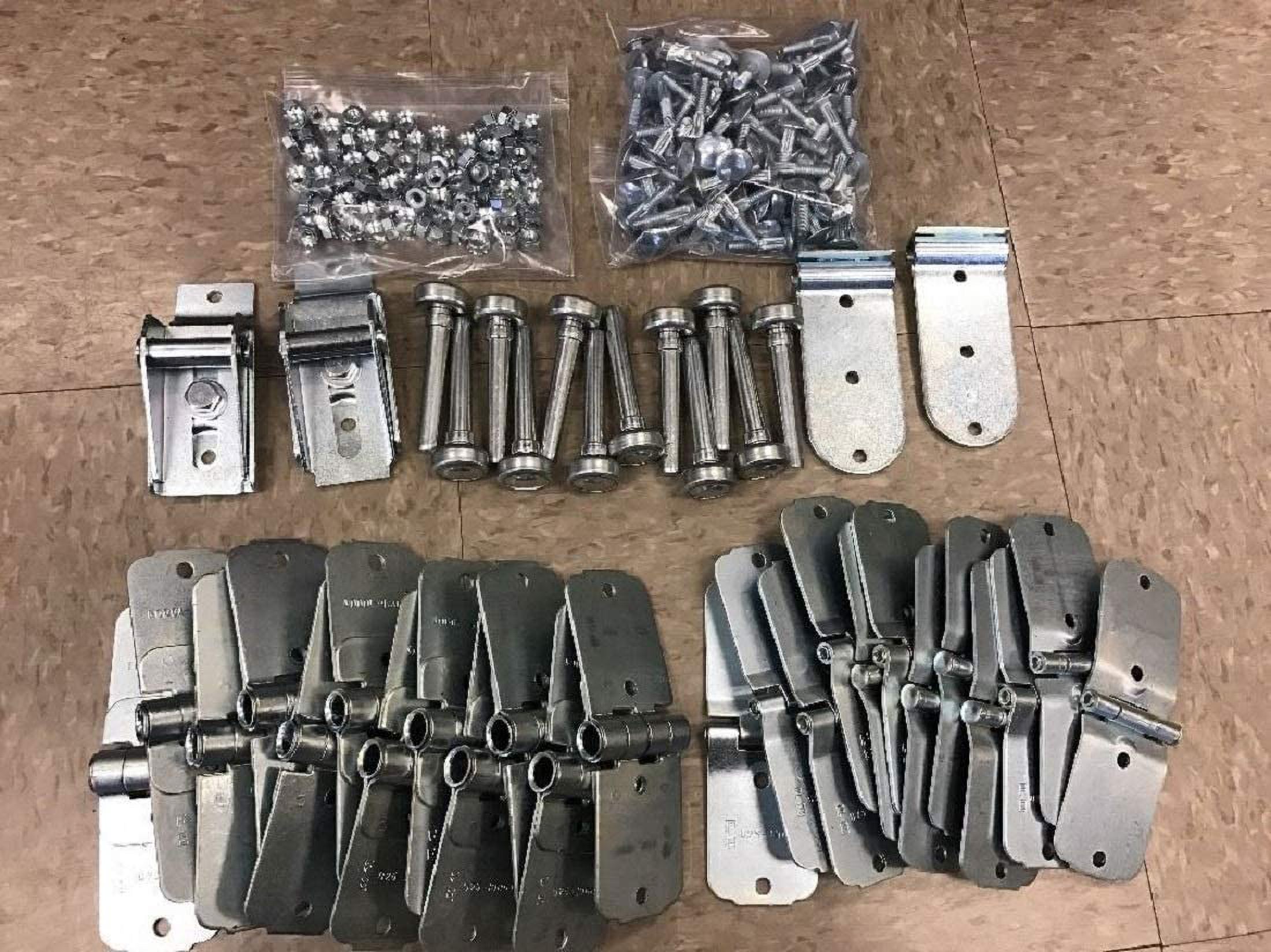 44 Pack Door Repair Kit All Hinges + 1" + Hardware Whiting New