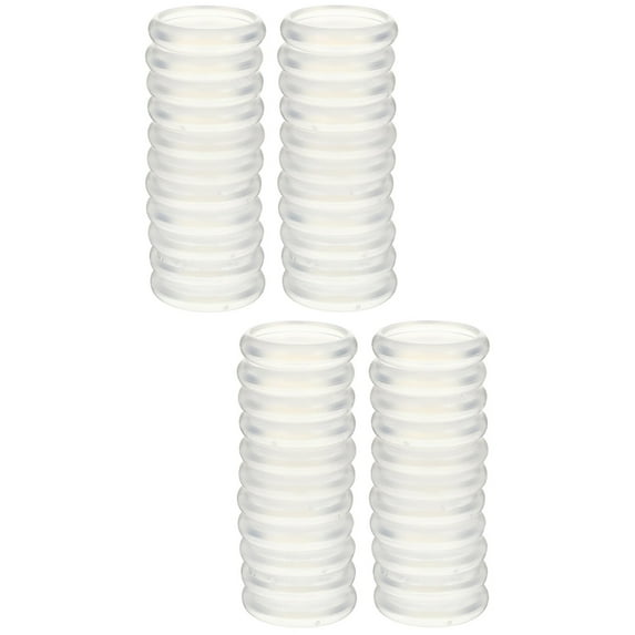 CIMAXIC Transparent Lightweight Discbound Expansion Discs for Students, 44 Pieces, and Easy to Use