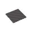 thumbnail image 1 of 44 Pcs Interlocking Deck Tiles, 12 Inch Patio Decor Waterproof Flooring for Outdoor Indoor, Resist Water, Weather, Easy to DIY and Maintain, Ideal for Patios, Balconies, Rooftops, Decks, Grey, 1 of 7